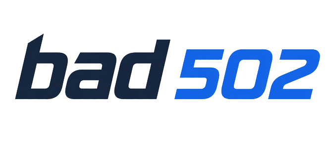 bad 502 লোগো